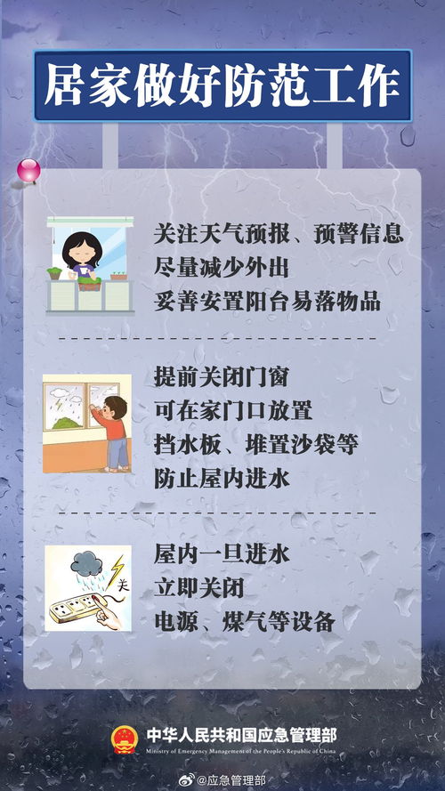 暴雨预警发布后的应对措施指南