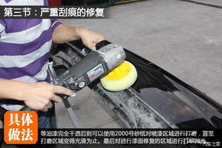 汽车喷漆用多少号砂纸