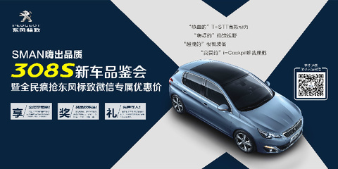 东风标致308新车多少钱,东风标致308新车多少钱