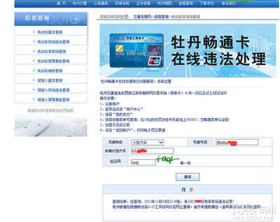 机动车违章查询在线,机动车违章查询在线查询官网免费