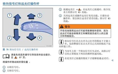 汽车灯光使用图解,汽车灯光使用图解科目一