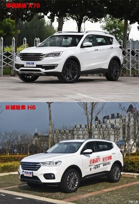 长城哈弗h6图片大全,哈弗h6三代自动挡2023图片