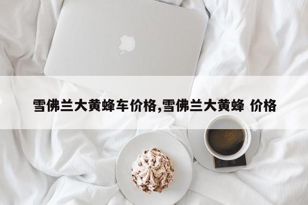 雪佛兰大黄蜂车价格,雪佛兰大黄蜂 价格