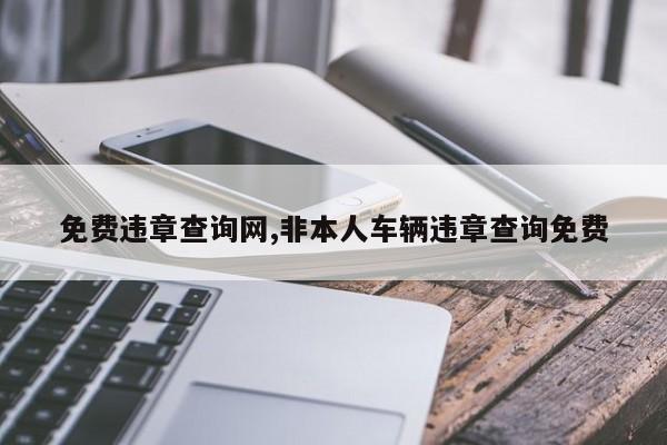 免费违章查询网,非本人车辆违章查询免费