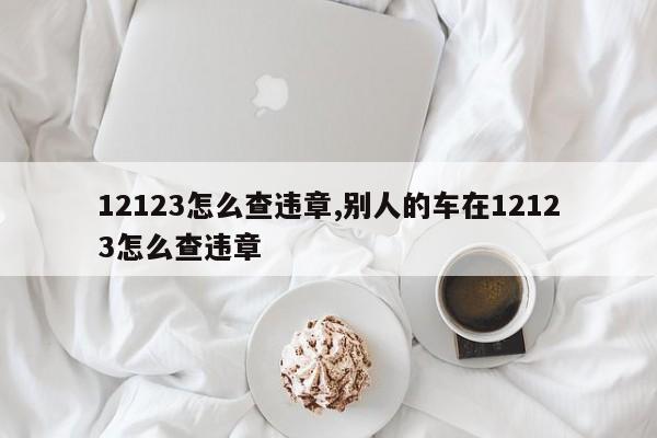 12123怎么查违章,别人的车在12123怎么查违章