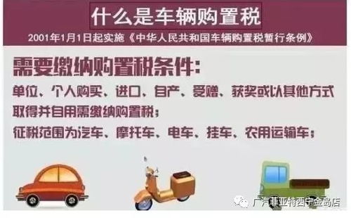 今年汽车购置税是多少