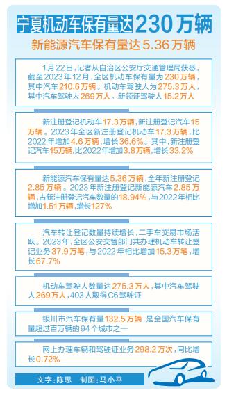 宁夏固原汽车保有量多少