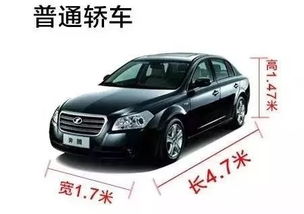 汽车的长宽高是多少