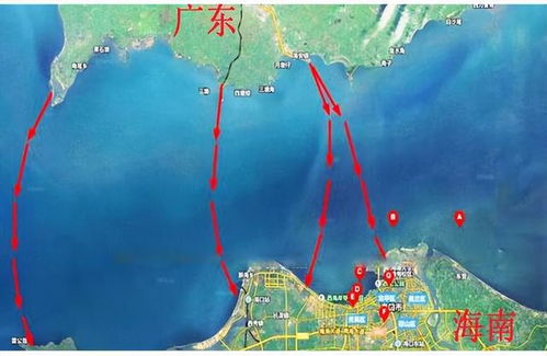 汽车过琼州海峡多少钱