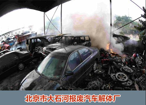 小汽车报废车多少钱