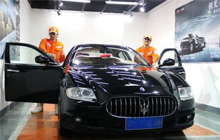 汽车美容店得多少钱