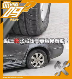 汽车胎压多少会爆胎