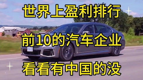 世界上汽车的利润有多少